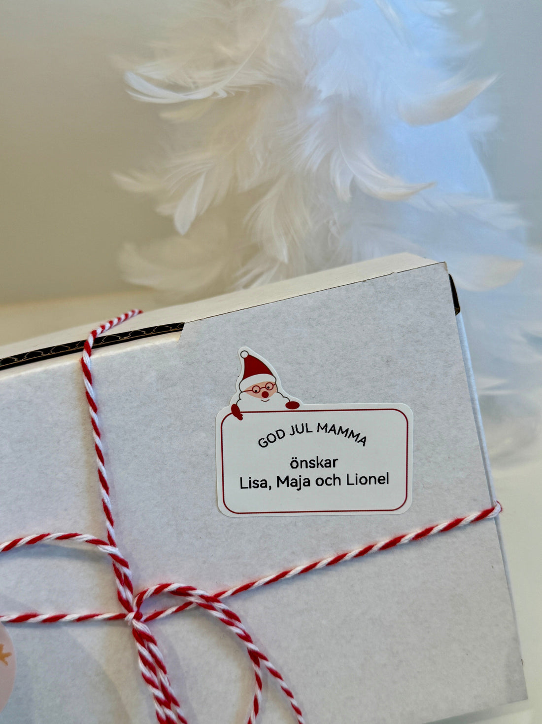 Julklappsetiketter till niimbot