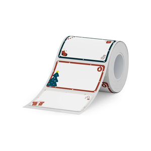 Rund flerfarget 41 x 41 mm