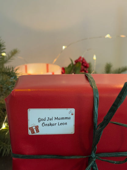 Rund flerfarget 41 x 41 mm