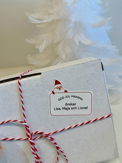 Rund flerfarget 41 x 41 mm