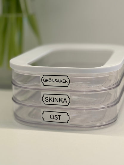 Niimbot etikettrull - hvite etiketter 40 x 20 mm, 320 stk