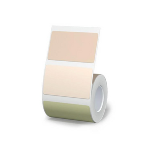 Rund flerfarget 41 x 41 mm