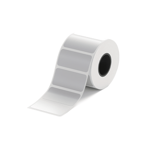Etiketter i Silver - 30 x 14 mm (375-pack)