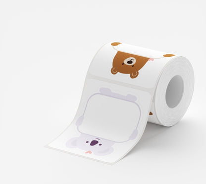 Etiketter dyreriket – 51 x 60 mm (125-pakning)