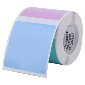 Niimbot Etikettrulle - Glädje, runda 41 x 41 mm, 175 st