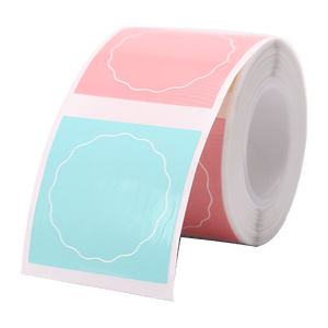 Niimbot etikettrull - godteri, rund 34 x 34 mm, 200 stk (2 ruller)