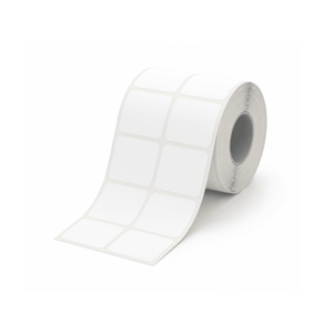 Vita etiketter - 20 x 20 mm (730-pack)