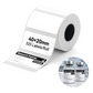 Hvite etiketter - 40 x 20 mm (325-pakning)
