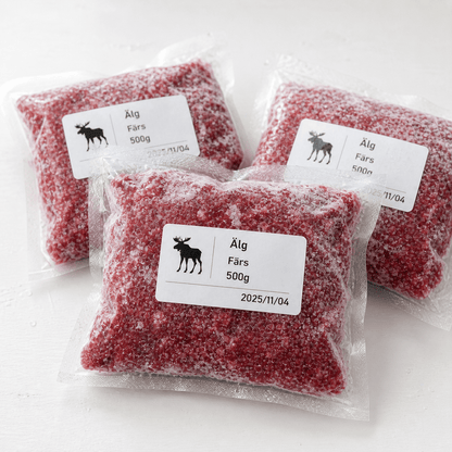 Vita Frys-etiketter, 70 x 40mm (180-pack)